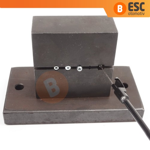 BCR1000 Cam Kriko Kapı Açma Kablo Halat Uç Pimi Tutma Perçin Pim Vurma Kalıbı