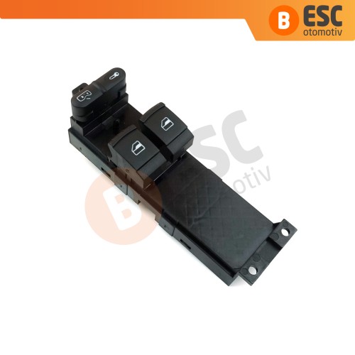 VW Skoda Seat İçin Sol Ön Pencere Paneli Anahtarı 1J3959857B