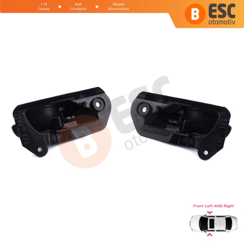 Opel Astra F MK3 T91 T92 1991-2001 90430129 90430130 için Ön Sağ Sol İç Kapı Açma Kolu Seti