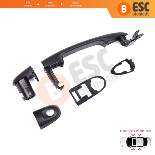 Renault Kangoo FW KW 2007-2021 Nissan NV250 Mercedes Citan W415 7701478188 için Ön veya Arka Dış Kapı Açma Kolu