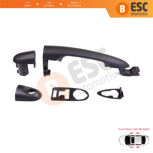 Renault Kangoo FW KW 2007-2021 Nissan NV250 Mercedes Citan W415 7701478188 için Ön veya Arka Dış Kapı Açma Kolu