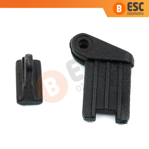 BMW E38 E39 E46 E60 E65 E66 E67 Vectra C için Arka Cam Perde Kızak Klips Seti