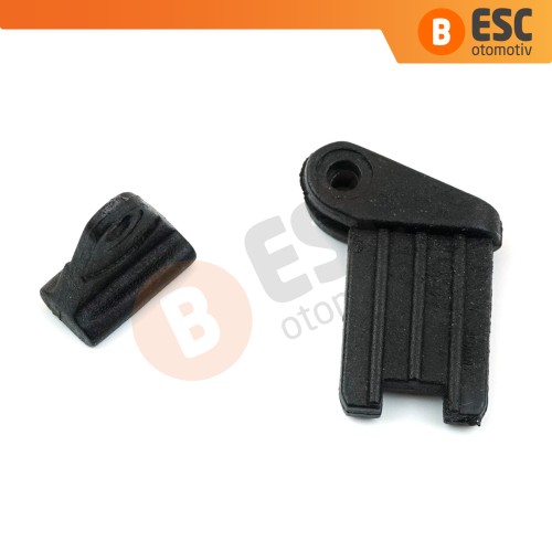 BMW E38 E39 E46 E60 E65 E66 E67 Vectra C için Arka Cam Perde Kızak Klips Seti