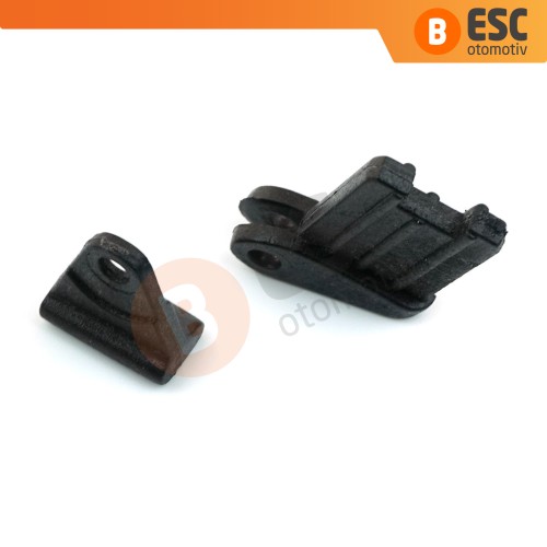 BMW E38 E39 E46 E60 E65 E66 E67 Vectra C için Arka Cam Perde Kızak Klips Seti