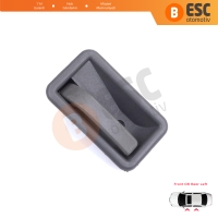 Renault 19 Phase 2 1992-2000 Clio MK1 1990-1999 7700813585 İçin Ön veya Arka Sol Kapı İç Açma Kolu Gri