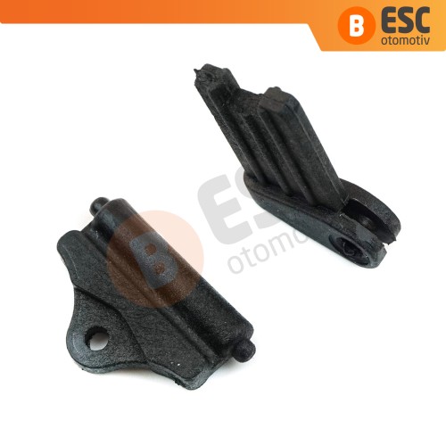 BMW E90 F30 E60 F10 F12 F01 E70 F15 F16 için Arka Cam Perde Kızak Klips Seti