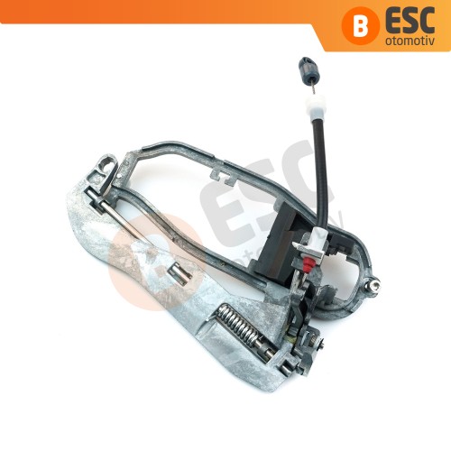 BMW X5 E53 2000-2006 İçin Ön Sol Kapı Kolu Metal Taşıyıcı Mekanizma Braketi 51218243615