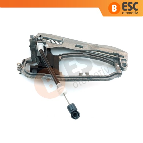 BMW X5 E53 2000-2006 İçin Ön Sol Kapı Kolu Metal Taşıyıcı Mekanizma Braketi 51218243615