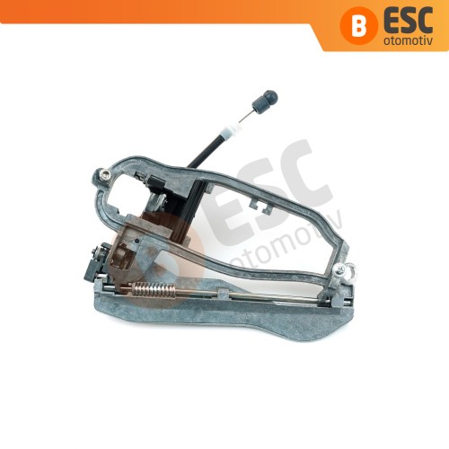 BMW X5 E53 2000-2006 İçin Ön Sol Kapı Kolu Metal Taşıyıcı Mekanizma Braketi 51218243615