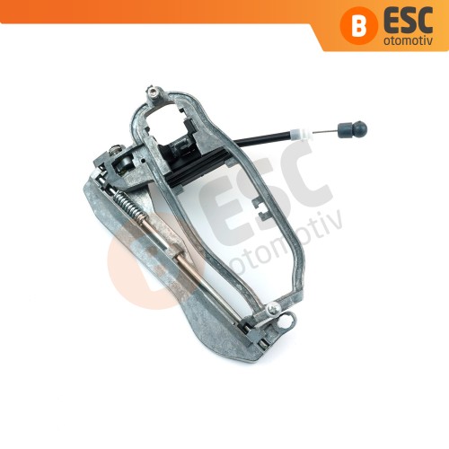 BMW X5 E53 2000-2006 İçin Ön Sol Kapı Kolu Metal Taşıyıcı Mekanizma Braketi 51218243615