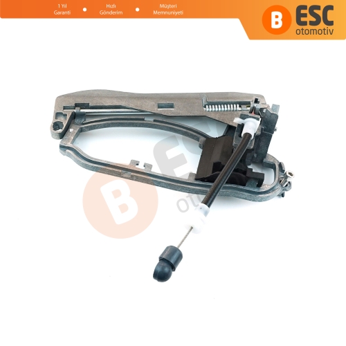 BMW X5 E53 2000-2006 İçin Ön Sağ Kapı Kolu Metal Taşıyıcı Mekanizma Braketi 51218243616