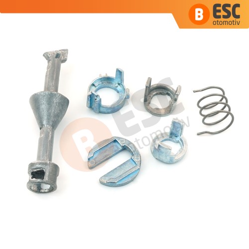 BMW 1 E81 E82 E87 E88 İçin Ön Kapı Kilidi Tamir Seti 73.40 mm 51217161430