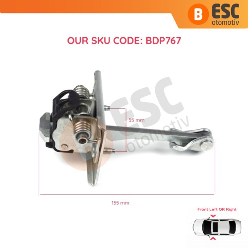 Peugeot 308 MK1 4/5 Kapı 2007-2013 İçin Ön Kapı Gergi Yayı 9181N2