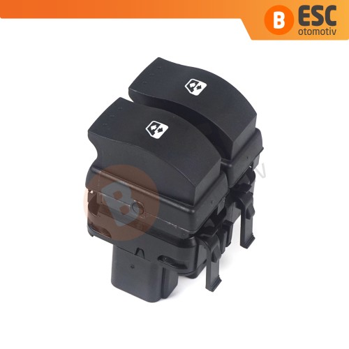 Renault Clio MK2 BB/CB 1998-2014 8200060045 İçin 10 Pin Cam Kontrol Düğmesi 