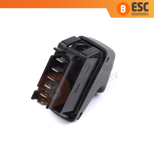 Renault Megane Scenic 1 Clio 2 İçin 6 Pin Cam Düğmesi 7700421119