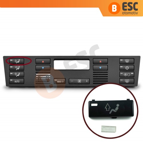 BMW X5 E53 E39 İçin Klima Kontrol Yukarı Yönlendirme Düğme Kapağı 6972163