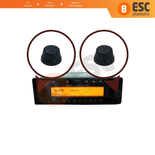 Becker Traffic Pro CD Radio İçin Radyo Düğmesi BE4720 BE4721