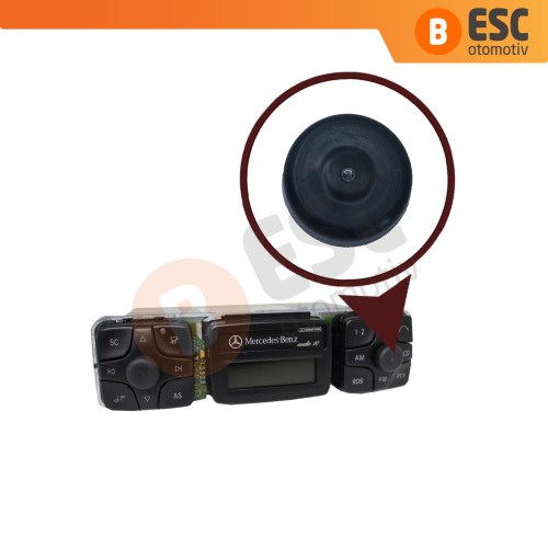 Becker Mercedes Audio 10 BE4400 BE4500 BE3210 İçin Radyo Düğmesi