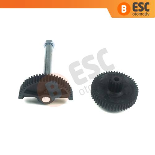 BMW İçin 1 Set 2 Parça Gaz Kelebeği Gövdesi Aktüatör Dişlisi 13627838085