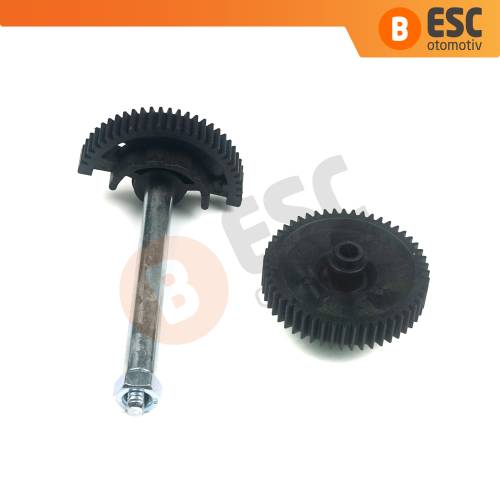 BMW İçin 1 Set 2 Parça Gaz Kelebeği Gövdesi Aktüatör Dişlisi 13627838085