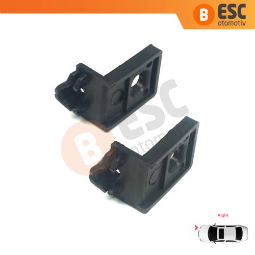 VW Touran MK1 2003-2010 Caddy MK3 2004-2010 Makyajsız 1T0998225 İçin Sağ Ön Far Ayak Tamir Seti 