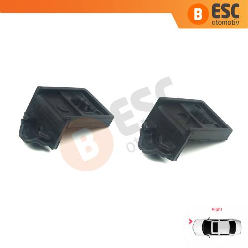 VW Touran MK1 2003-2010 Caddy MK3 2004-2010 Makyajsız 1T0998225 İçin Sağ Ön Far Ayak Tamir Seti 