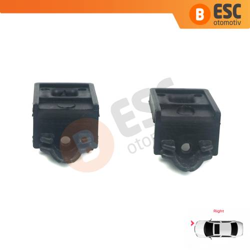 VW Touran MK1 2003-2010 Caddy MK3 2004-2010 Makyajsız 1T0998225 İçin Sağ Ön Far Ayak Tamir Seti 