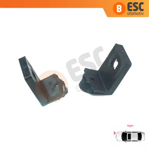 VW Touran MK1 2003-2010 Caddy MK3 2004-2010 Makyajsız 1T0998225 İçin Sağ Ön Far Ayak Tamir Seti 