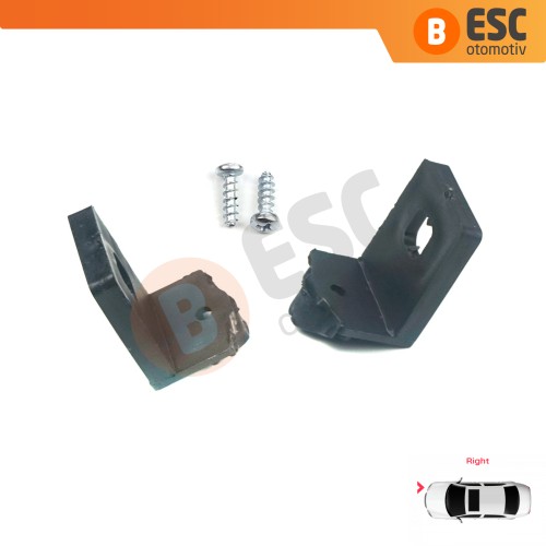 VW Touran MK1 2003-2010 Caddy MK3 2004-2010 Makyajsız 1T0998225 İçin Sağ Ön Far Ayak Tamir Seti 