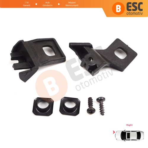 VW Polo MK3 MK4 6N 9N 1994-2008 6Q0998226 İçin Sağ Ön Far Ayak Tamir Seti 