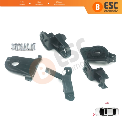 Seat Leon MK3 5F 2012-2020 5F0998225 İçin Sol Ön Far Ayak Tamir Seti 