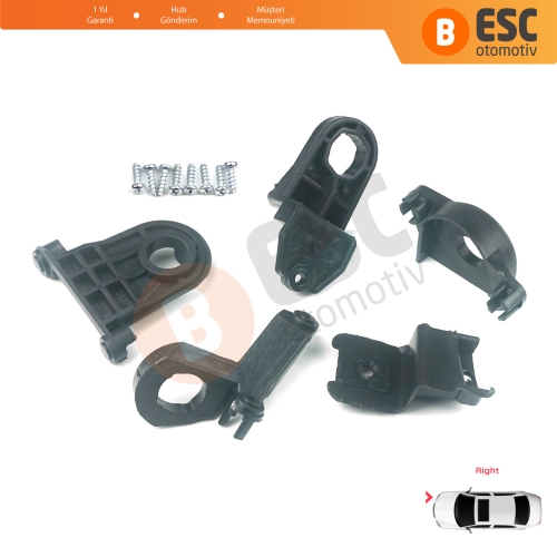 Seat Leon MK3 5F 2012-2020 5F0998226 İçin Sağ Ön Far Ayak Tamir Seti 