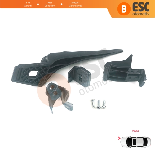 Ford Fiesta B299 B409 B479 2013-2019 D2BZ13008L İçin Sağ Ön Far Ayak Tamir Seti 