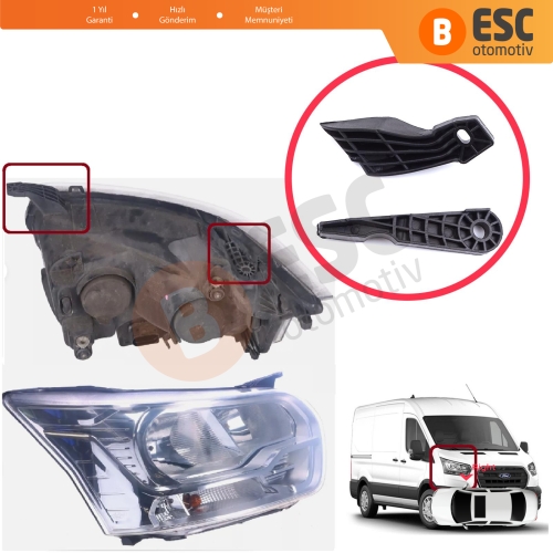 Ford Transit MK8 V363 2013-2024 BK31-13W029-BG İçin Sağ Ön Far Ayak Tamir Seti