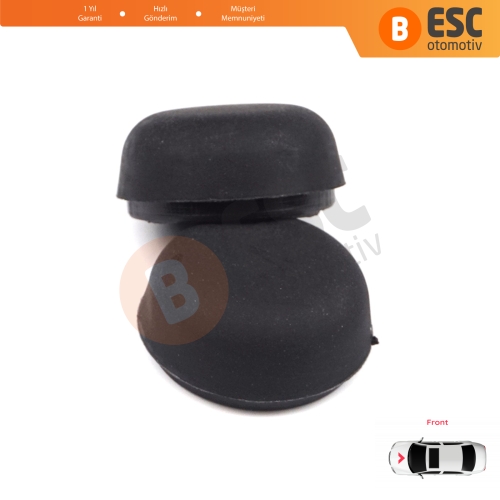 VW Audi Skoda Seat için 2 Adet Ön Cam Silecek Kolu Vida Kapağı 5N0955205