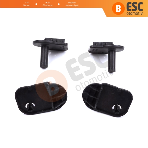 Ford Focus MK1 C170 1998-2005 2S418C342BRTK için Radyatör Montaj Bağlantı Braketi Sağ Sol Takım