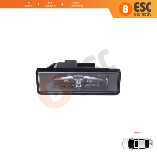 Renault Megane 4 Talisman Clio 5 Scenic 4 Master 3 Trafic 3 Nissan Opel Infiniti QX30 QX50 QX60 265108990C için Plaka Lambası