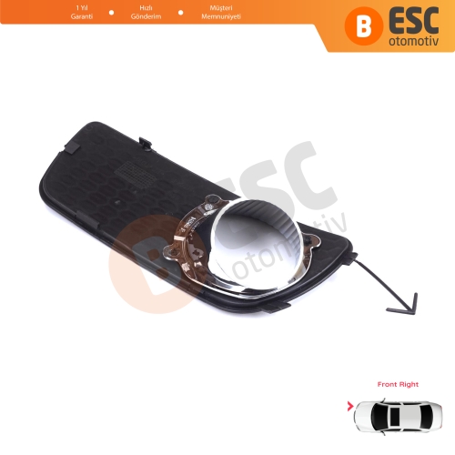 Fiat Palio Siena MK1 178 2007-2016 Albea 2002-2012 51703146 için Ön Sağ Sis Far Çerçevesi 