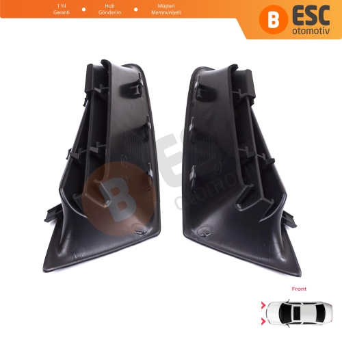 Renault Clio MK3 2005-2009 Makyajsız Kasa 7701208684 için Ön Sağ Sol Tampon Radyatör Üst Panjur Hava Izgara Paneli