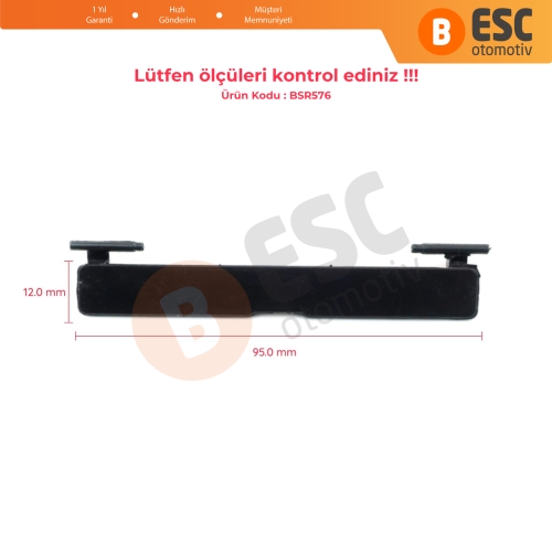 Mercedes C W205 İçin Tavan Oluk Çıta Port Kapağı 95*12 mm A2057504100