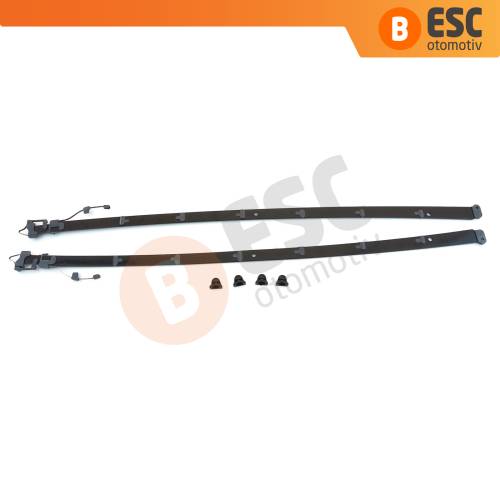 Mercedes S Class W222 2014-2020 İçin Sunroof Kızak Tamir Seti Uzunluk 59 cm A2227800100