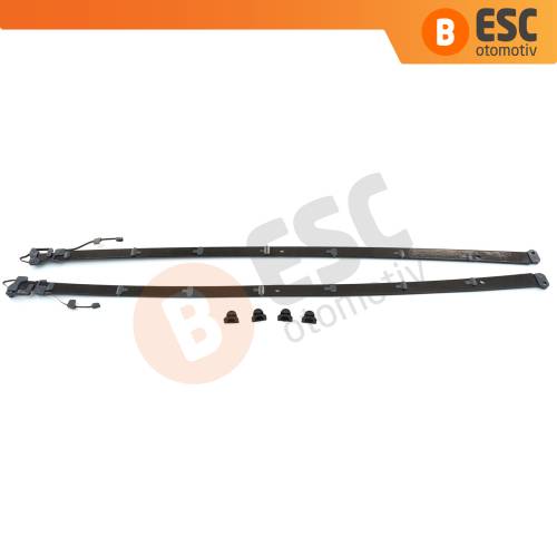 Mercedes S Class W222 2014-2020 İçin Sunroof Kızak Tamir Seti Uzunluk 59 cm A2227800100