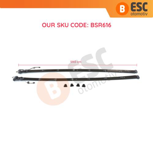 Mercedes S Class W222 2014-2020 İçin Sunroof Kızak Tamir Seti Uzunluk 59 cm A2227800100