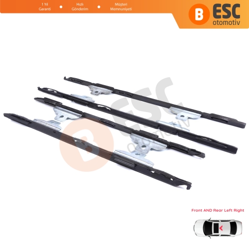 BMW X1 E84 MK1 2009-2014 54102993888 için Sunroof Perde Ray Sürgülü Kızak Braketi Ön ve Arka 