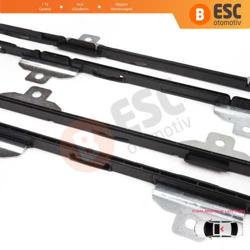 BMW X1 E84 MK1 2009-2014 54102993888 için Sunroof Perde Ray Sürgülü Kızak Braketi Ön ve Arka 