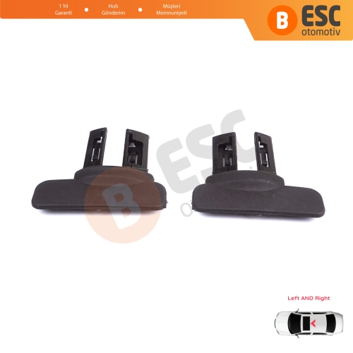 VW Golf MK7 Polo MK5 6 UP! Audi A3 S3 Skoda Octavia MK3 Seat Leon 1738292 1738293 İçin Sunroof Perde Ayağı