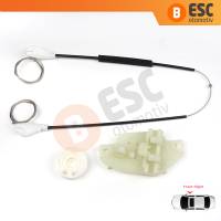 Hyundai Accent MK2 LC 2000-2006 4/5-Kapı 8240425010 İçin Ön Sağ Kapı Cam Kriko Tamir Seti