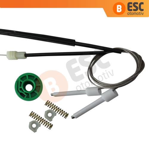 Audi A6 C4 4A 1994-1998 100 C4 4A 4/5 Kapı 4A0837462 İçin Elektrikli Ön Sağ Cam Kriko Tamir Seti