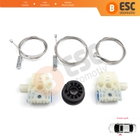 VW Golf MK6 A6 5K 5K1 AJ5 2008-20014 5-Kapı 5K0837461 İçin Elektrikli Ön Sol Cam Kriko Tamir Seti