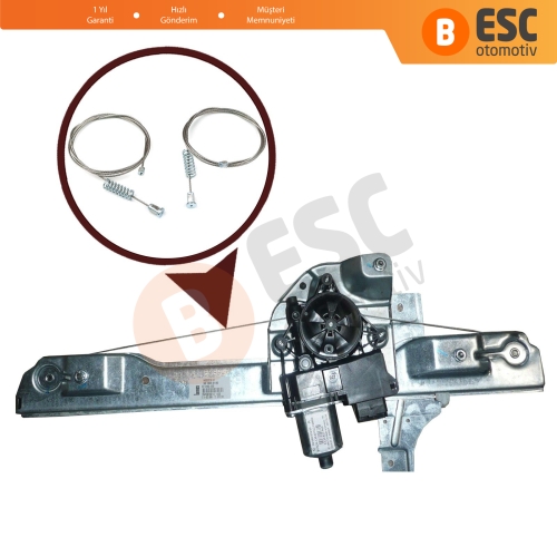 Peugeot 208 MK1 A9 2012-2019 4/5 Door için Ön Cam Kriko Seti